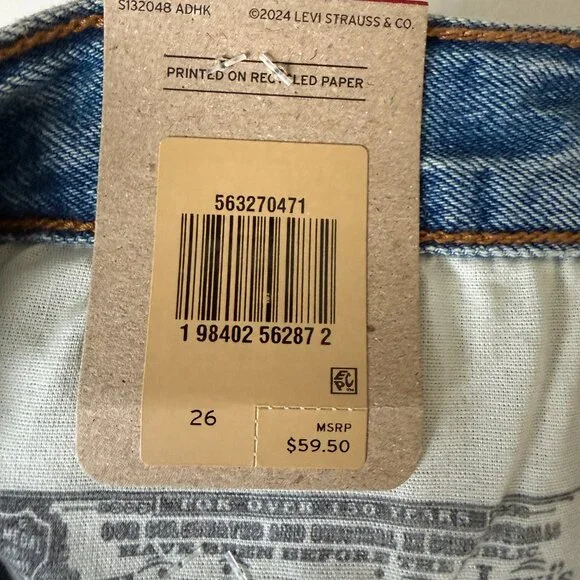 Levi's 501 Switch Stitch Shorts - Picture 5 of 5